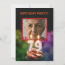 Search for 79th birthday invitations Party