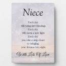 Search for niece plaques Birthday