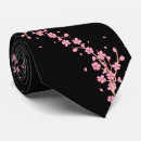 Search for cherry blossom ties Black