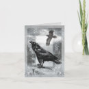 Search for gothic note cards Raven