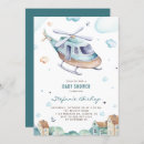 Search for helicopter invitations It's a boy
