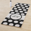 Search for black and white yoga mats Cute