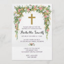 Search for white flowers christening invitations Roses