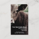 Search for cow business cards Veterinarian