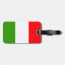 Search for flag luggage tags Italy