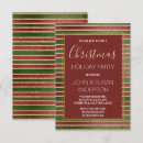 Search for red and gold christmas invitations Green