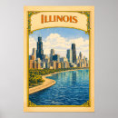 Search for chicago illinois posters Vintage