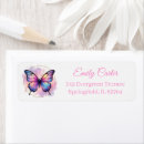 Search for galaxy return address labels Watercolor