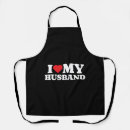 Search for i love my husband aprons Girlfriend