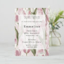 Search for pink tulip birthday invitations Pretty