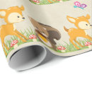Search for woodland creature wrapping paper Cute