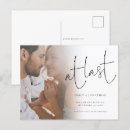 Search for engagement announcements postcards Elegant