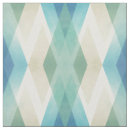 Search for teal and white pattern fabric Geometric