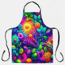 Search for fruit party aprons Tropical