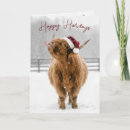 Search for funny cow christmas cards Winter