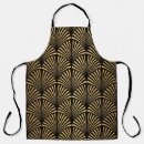 Search for art deco pattern aprons Golden