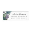 Search for succulent return address labels Watercolor