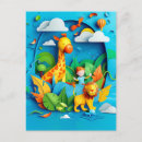 Search for children explorers postcards For kids