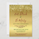 Search for annual christmas invitations Gold