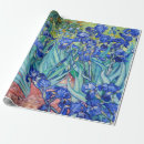 Search for famous wrapping paper Irises
