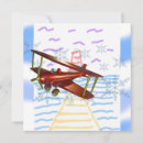 Search for biplane invitations Blue