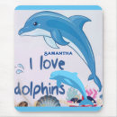 Search for dolphin mousepads Sea animals