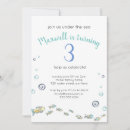 Search for turning 3 invitations Cute