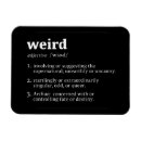 Search for weird magnets Goth