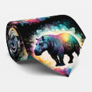 Search for holographic ties Colourful