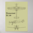 Search for messerschmitt bf 109 posters Aeroplane