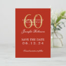 Search for red and gold 60th birthday invitations Sixtieth birthday party