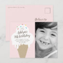 Search for cone birthday invitations Girl