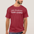 Search for leaders tshirts Team leader