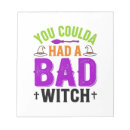 Search for halloween witch notepads Trickortreat
