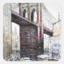 Search for brooklyn bridge stickers New york
