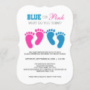 Search for foot print baby shower invitations Cute