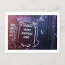 Search for computer geek birthday cards Funny