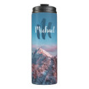 Search for sunset in snow mugs Mountains