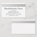 Search for silver hens party invitations Bride to be