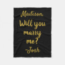 Search for will you marry blankets For her