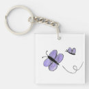 Search for purple butterfly key rings Nature