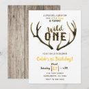 Search for deer hunting birthday invitations Rustic