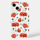 Search for poppies iphone cases Red poppy