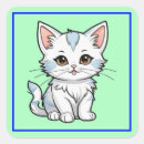Search for cartoon cat design stickers Pet