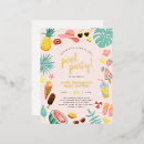 Search for pink pineapple invitations Watermelon