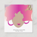 Search for curly hair business cards Cute