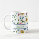 Search for hand drawn flowers mugs Hearts
