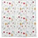 Search for wildflower shower curtains Floral pattern