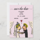 Search for funny cartoon save the dates For her