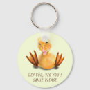 Search for duck rounded key rings Funny